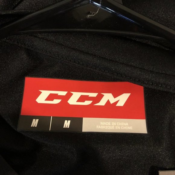 CCM Men's Training Tech Tee - Black - Picture 4 of 5